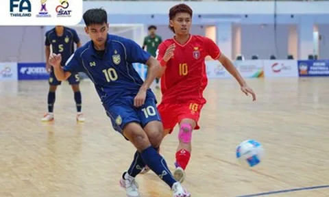 Thái Lan thắng nhọc Myanmar, nối gót futsal Việt Nam vào bán kết