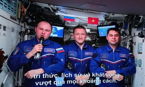 Lời chào Việt Nam từ Trạm Vũ trụ quốc tế
