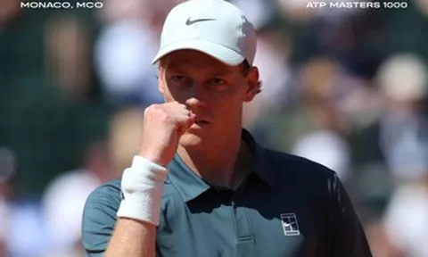 Sinner vượt khó giành vé vào tứ kết Monte Carlo