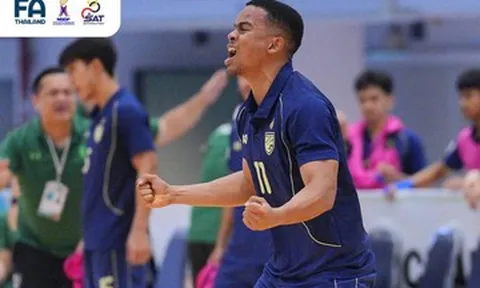 Thái Lan thắng kịch tính Australia, tranh vô địch futsal ĐNÁ với Indonesia