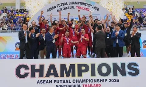 Thái Lan đòi nợ Indonesia, vô địch futsal Đông Nam Á 2026