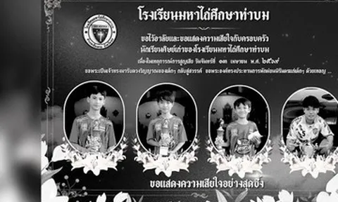 Tài xế say rượu gây tai nạn khiến 4 cầu thủ trẻ Thái Lan thiệt mạng