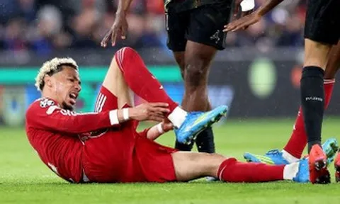 Tiền đạo Liverpool chấn thương nặng, lỡ hẹn World Cup 2026