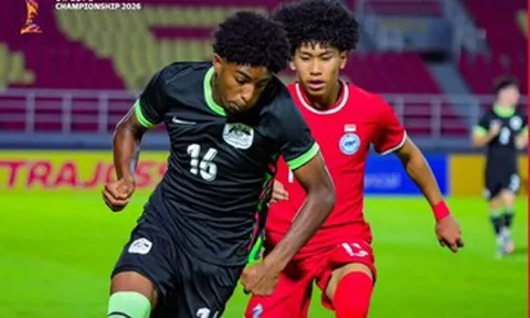 U17 Singapore suýt gây bất ngờ trước U17 Australia