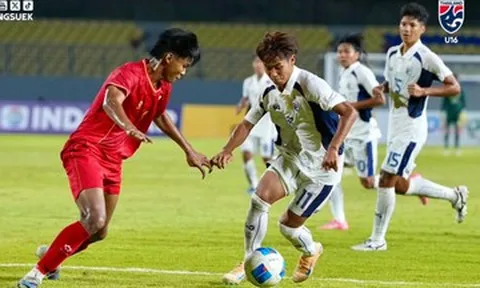 U17 Thái Lan thua sốc Myanmar, nguy cơ bị loại sớm