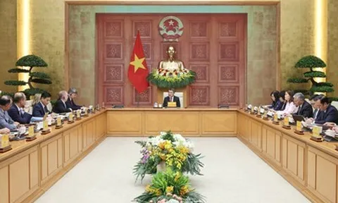 Làm việc với 52 doanh nghiệp Mỹ, Thủ tướng Lê Minh Hưng kêu gọi đầu tư vào năng lượng-công nghệ