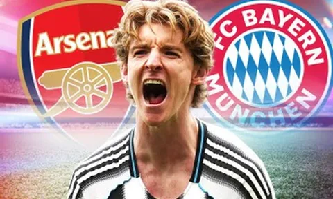 Anthony Gordon quyết rời Newcastle, Arsenal reo vui