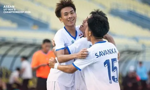 U17 Lào gây địa chấn khi loại U17 Thái Lan, vào bán kết Đông Nam Á