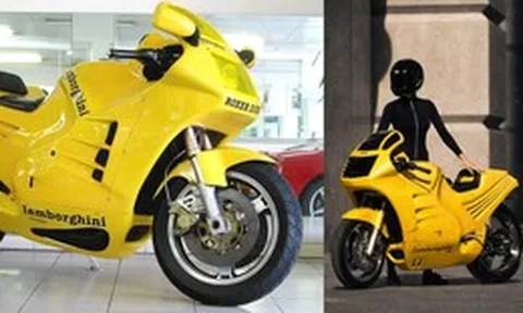 Bí ẩn chiếc siêu mô tô mang logo Lamborghini nhưng dùng trái tim Kawasaki bị cả thế giới hắt hủi