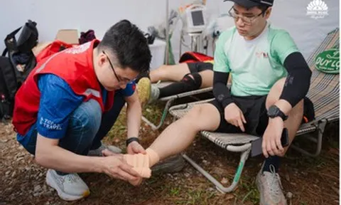 BVĐK Hồng Ngọc bảo trợ y tế tại giải chạy Hanoi Mountain Trail