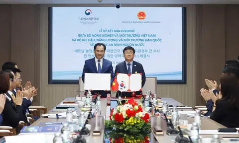 Bộ trưởng Bộ Nông nghiệp và Môi trường: Việt - Hàn hướng tới hình mẫu hợp tác xanh