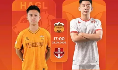Trực tiếp bóng đá HAGL vs Hải Phòng: Quyết đấu vì vé trụ hạng