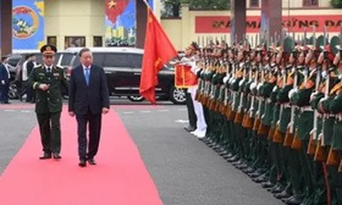 Tổng Bí thư, Chủ tịch nước Tô Lâm thăm và làm việc tại Quân khu 5