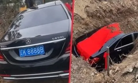 Chôn xe sang tiền tỷ theo người đã khuất, gia đình Trung Quốc gây phẫn nộ, bị xử lý và buộc xin lỗi công khai