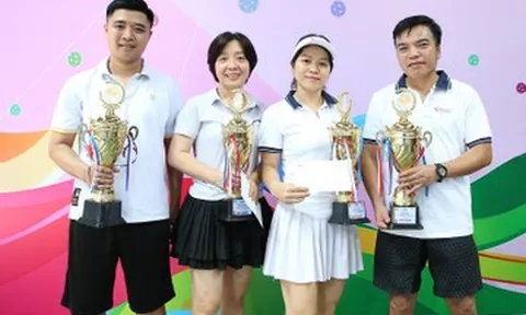 Xác định nhà vô địch giải Pickleball 80 năm Ngày truyền thống công tác dân tộc
