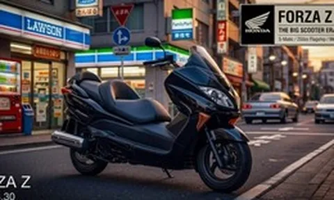 Honda Forza MF08: Mẫu xe tay ga từng khiến cả Nhật Bản phát cuồng, công nghệ “đi trước 20 năm” giờ vẫn gây choáng