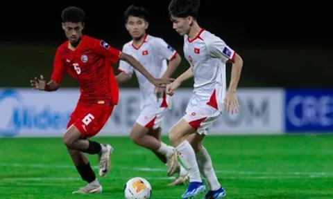 Chiếu chậm chiến thắng nghẹt thở của U17 Việt Nam