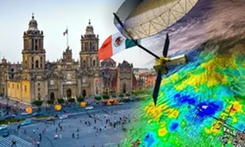 Thành phố Mexico lún sâu 40 cm mỗi năm: Báo động đỏ từ vệ tinh NISAR