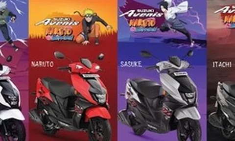 Suzuki tung tay ga thể thao mới lấy cảm hứng từ Naruto: Thiết kế cá tính, nhiều công nghệ, nhắm thẳng giới trẻ châu Á