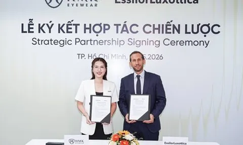 HMK Eyewear và EssilorLuxottica Việt Nam chính thức ký kết hợp tác chiến lược
