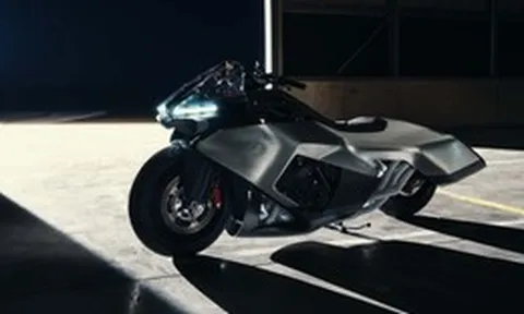 Chiêm ngưỡng siêu phẩm mô tô độc bản BMW Vision K18 mang hình dáng tàu vũ trụ vừa ra mắt