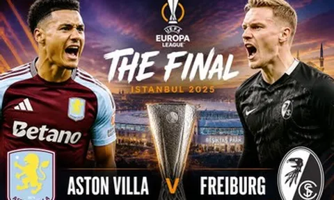 Trực tiếp bóng đá Aston Villa vs Freiburg: Chung kết Europa League