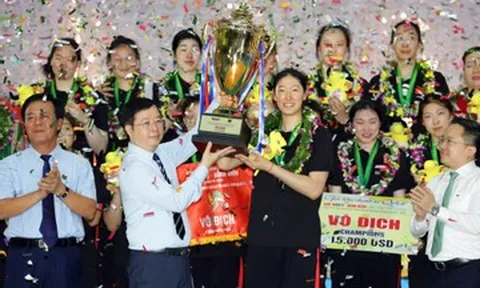 CLB Giang Tô vô địch giải bóng chuyền VTV9 – Bình Điền 2026