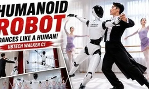Ubtech ra mắt robot hình người Walker C1 với khả năng múa ba lê xuất sắc như người thật
