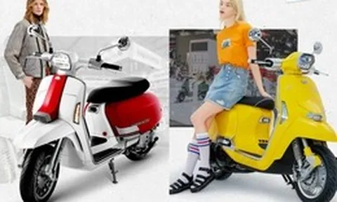 Lambretta tung bộ đôi xe ga cổ điển mới: Động cơ mạnh hơn, màn hình TFT, cảm biến áp suất lốp và loạt công nghệ hiện đại