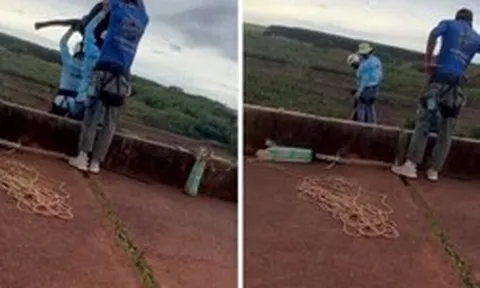 Cô gái 21 tuổi tử vong sau khi bị ném từ độ cao 40 mét xuống vực dù chưa móc dây an toàn khi chơi bungee, khoảnh khắc hiện trường gây phẫn nộ