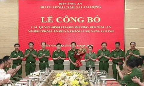 Phó Tư lệnh Cảnh sát cơ động biệt phái công tác tại Bộ Tài chính