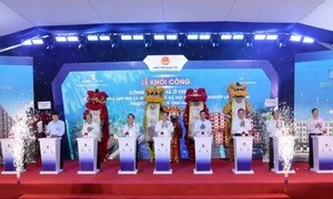 Hưng Yên khởi công 2 dự án nhà ở xã hội quy mô 7.840 căn hộ