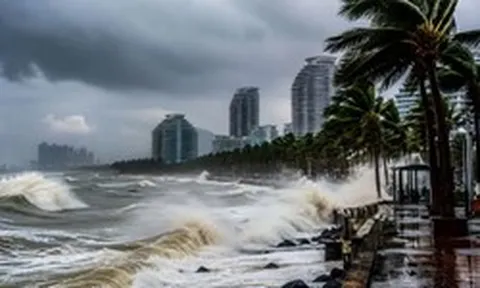 Bão Maysak đổ bộ đảo Hải Nam, Trung Quốc khẩn cấp ứng phó mưa lũ