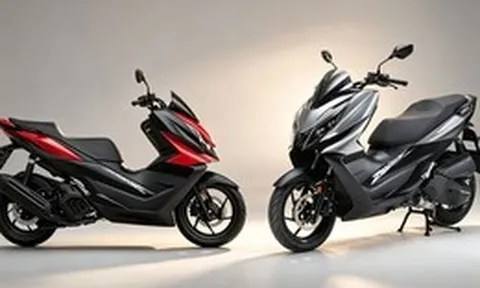 Phả hơi nóng lên Yamaha NVX, Zontes 175V gây sốt với dàn công nghệ khủng và khung nhôm