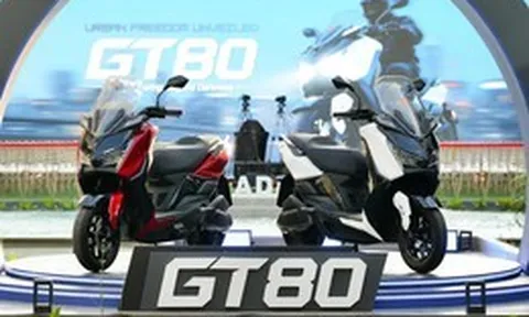 Yadea GT80 và GT80-P ra mắt: Thiết kế bản sao Yamaha Xmax 300, trang bị phanh TCS đối đầu trực diện Honda PCX