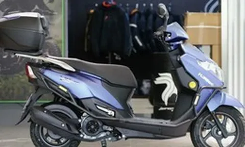 Mẫu xe ga 125cc giá chỉ 29 triệu đồng có sàn để chân rộng như Honda SH, đi 100km chỉ ăn 2,18 lít xăng