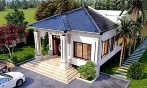 Chi phí xây nhà cấp 4 mái Thái 100m² bao nhiêu?