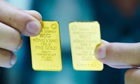 Giá vàng miếng SJC tăng gần 1 triệu đồng/lượng