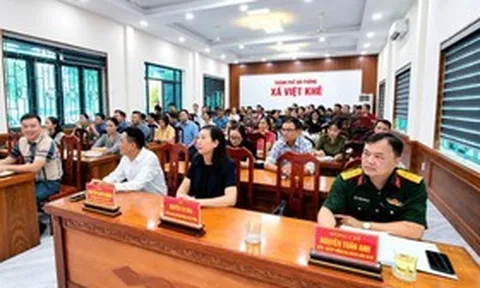 Hội Luật gia Tp.Hải Phòng đồng hành cùng địa phương nâng cao công tác pháp luật