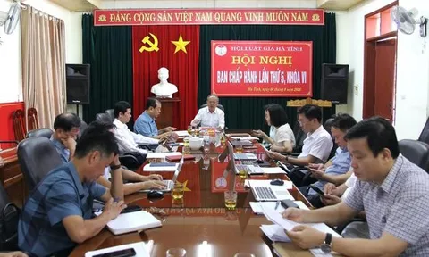 Hội Luật gia Hà Tĩnh đẩy mạnh tuyên truyền pháp luật, củng cố tổ chức sau sắp xếp