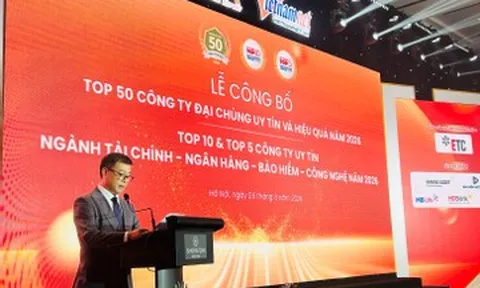 Công bố Top 50 công ty đại chúng uy tín và hiệu quả năm 2026