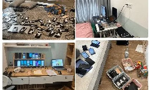 Phát hiện bất thường từ nhóm cư dân, công an đồng loạt ập vào khám xét nhiều căn hộ tại một khu đô thị ở Gia Lâm: Bóc trần đường dây rửa tiền hơn 30.000 tỷ