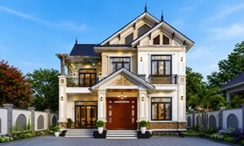 Chi phí xây nhà mái Thái 2 tầng 60m² khoảng bao nhiêu?