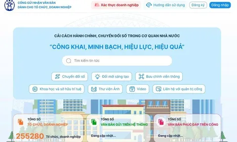 Hà Nội tập huấn sử dụng hệ thống chuyển, nhận văn bản điện tử giữa doanh nghiệp và cơ quan nhà nước