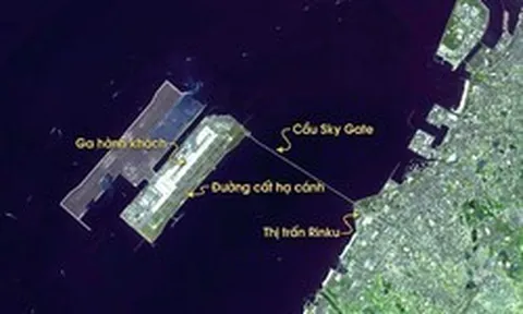 Vệ tinh NASA cung cấp hình ảnh 'chấn động' về công trình 'độc nhất vô nhị' của Nhật Bản
