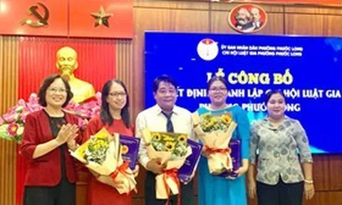 Tp.Hồ Chí Minh: Ra mắt Chi hội Luật gia phường Phước Long