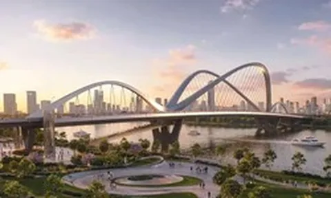 Lộ diện kiến trúc độc đáo của cầu Thủ Thiêm 4