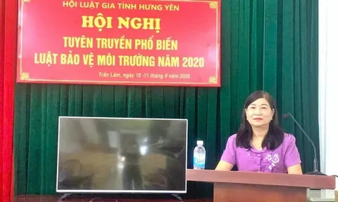 Hội Luật gia tỉnh Hưng Yên tuyên truyền Luật Bảo vệ môi trường đến người dân