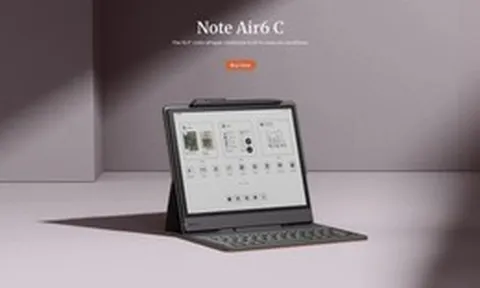 Máy đọc sách màn hình màu Onyx Boox Note Air6 C bất ngờ ra mắt với phần cứng vượt bậc liệu có thực sự đáng tiền?