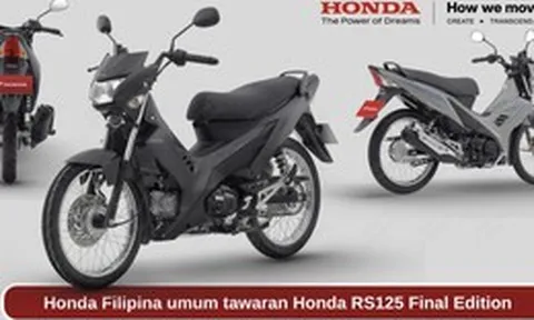 Huyền thoại Honda RS125 chốt sổ bản cuối cùng cực hiếm khiến dân mê xe số Việt phát sốt